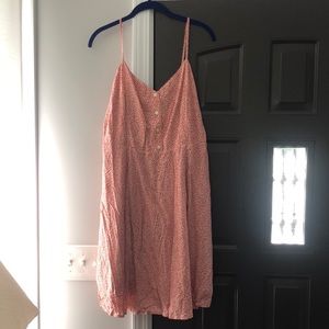 Like New Gap Pink/Coral Floral Sundress Size 10